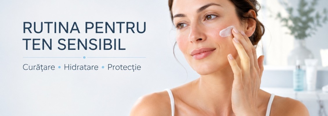 Rutina Corectă de Îngrijire pentru Ten Sensibil: Ghid Pas cu Pas