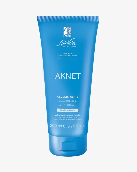 AKNET Gel de curatare pentru pielea seboreica cu tendinta acneica - tub 200 ml AKNET Gel de curatare pentru pielea seboreica cu tendinta acneica - tub 200 ml