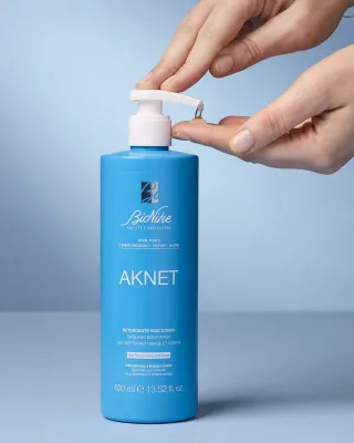 AKNET Gel de curatare pentru fata si corp- sticla cu dispenser 400ml