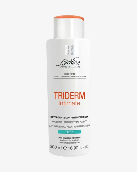 TRIDERM INTIMATE Gel intim de curatare, antibacterian, pH 3.5 - sticla 500 ml