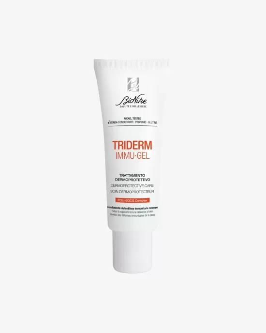 TRIDERM IMMU-GEL gel pentru stimularea imunitatii locale afectata de infectii virale- complex POLI-EGCG tub 30 ml TRIDERM IMMU-GEL gel pentru stimularea imunitatii locale afectata de infectii virale- complex POLI-EGCG tub 30 ml