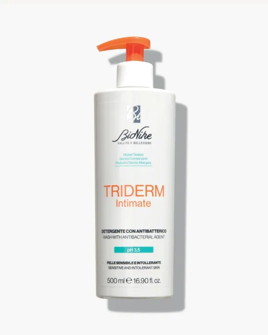 TRIDERM INTIMATE Gel intim de curatare, antibacterian, pH 3.5 - sticla 500 ml