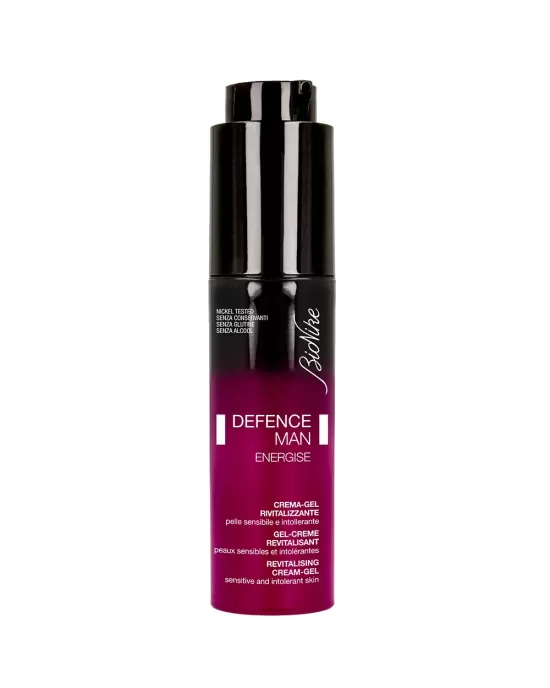 DEFENCE MAN ENERGISE crema-gel revitalizanta sticla cu dispenser 50 ml