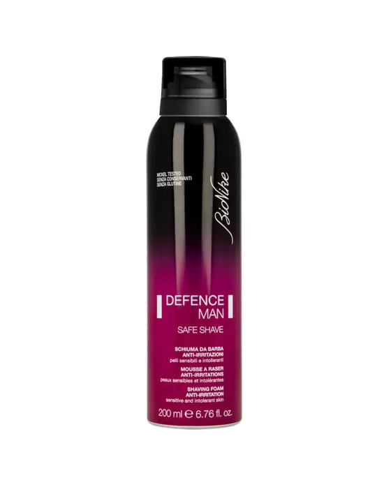 DEFENCE MAN SAFE SHAVE spuma de barbierit anti-iritatii  200 ml