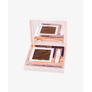 DEFENCE COLOR SILKY TOUCH fard compact pentru pleoape 404 cacao trusa 3g