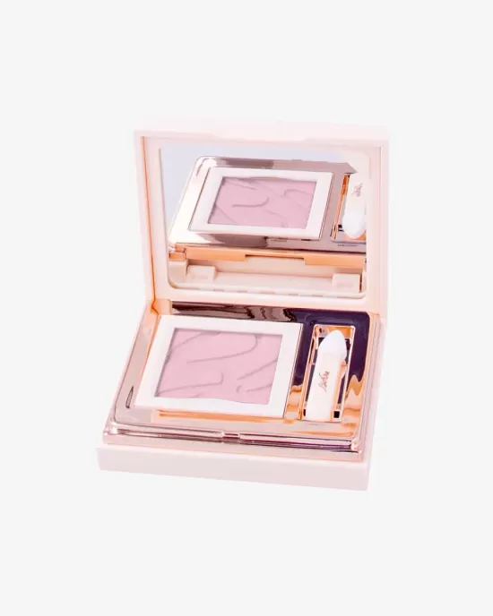 DEFENCE COLOR SILKY TOUCH fard compact pentru pleoape 419 rose trusa 3g