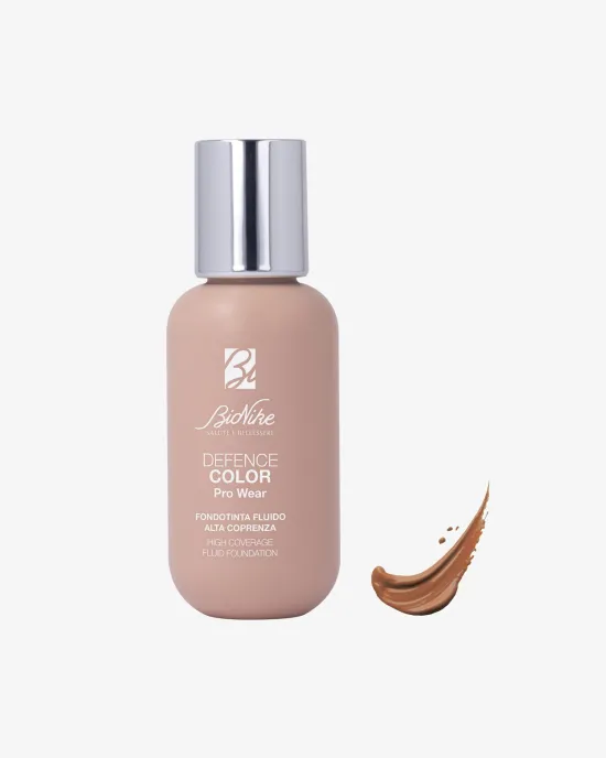 DEFENCE COLOR PRO WEAR Fond de ten fluid acoperire mare, 06 CINNAMON ,  tub 50 ml