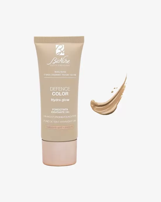 DEFENCE COLOR HYDRA GLOW 24H Fond de ten hidratant 104 beige tub 30 ml