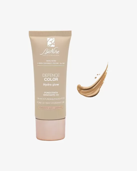 DEFENCE COLOR HYDRA GLOW 24H Fond de ten hidratant 105 miel tub 30 ml DEFENCE COLOR HYDRA GLOW 24H Fond de ten hidratant 105 miel tub 30 ml