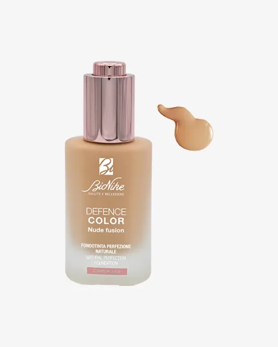 DEFENCE COLOR NUDE FUSION fond de ten fluid 602 noisette sticla 30 ml DEFENCE COLOR NUDE FUSION fond de ten fluid 602 noisette sticla 30 ml