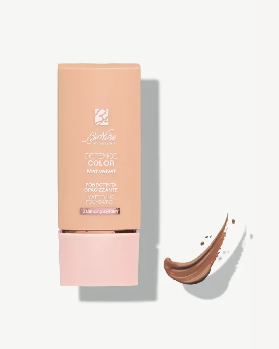 DEFENCE COLOR MAT VELVET, FOND DE TEN MATIFIANT, 06 CINNAMON, tub 30 ml