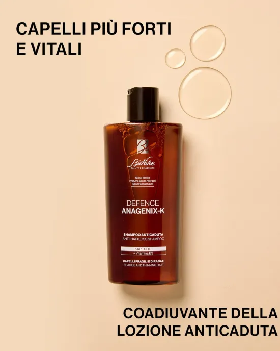 DEFENCE ANAGENIX-K Sampon impotriva caderii parului sticla 200 ml