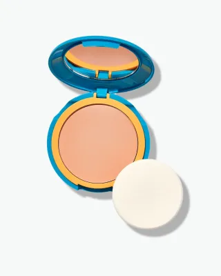 DEFENCE SUN Fond de ten compact cu  SPF 50, BEIGE, caseta 10 g