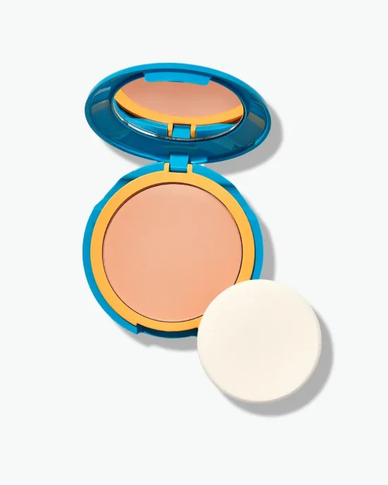 DEFENCE SUN Fond de ten compact cu  SPF 50, beige, caseta 10 g