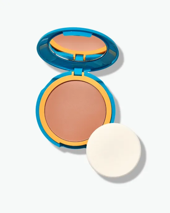 DEFENCE SUN Fond de ten compact cu  SPF 50, tan, caseta 10 g