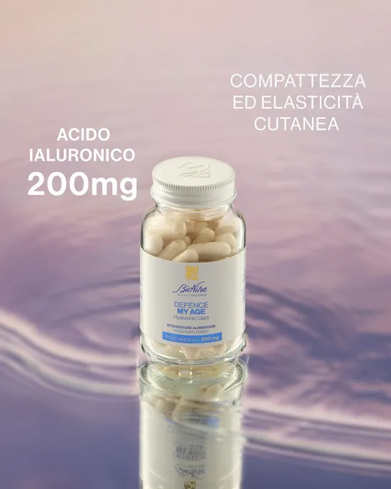 DEFENCE MY AGE  Supliment alimentar cu acid Hialuronic, 60 capsule